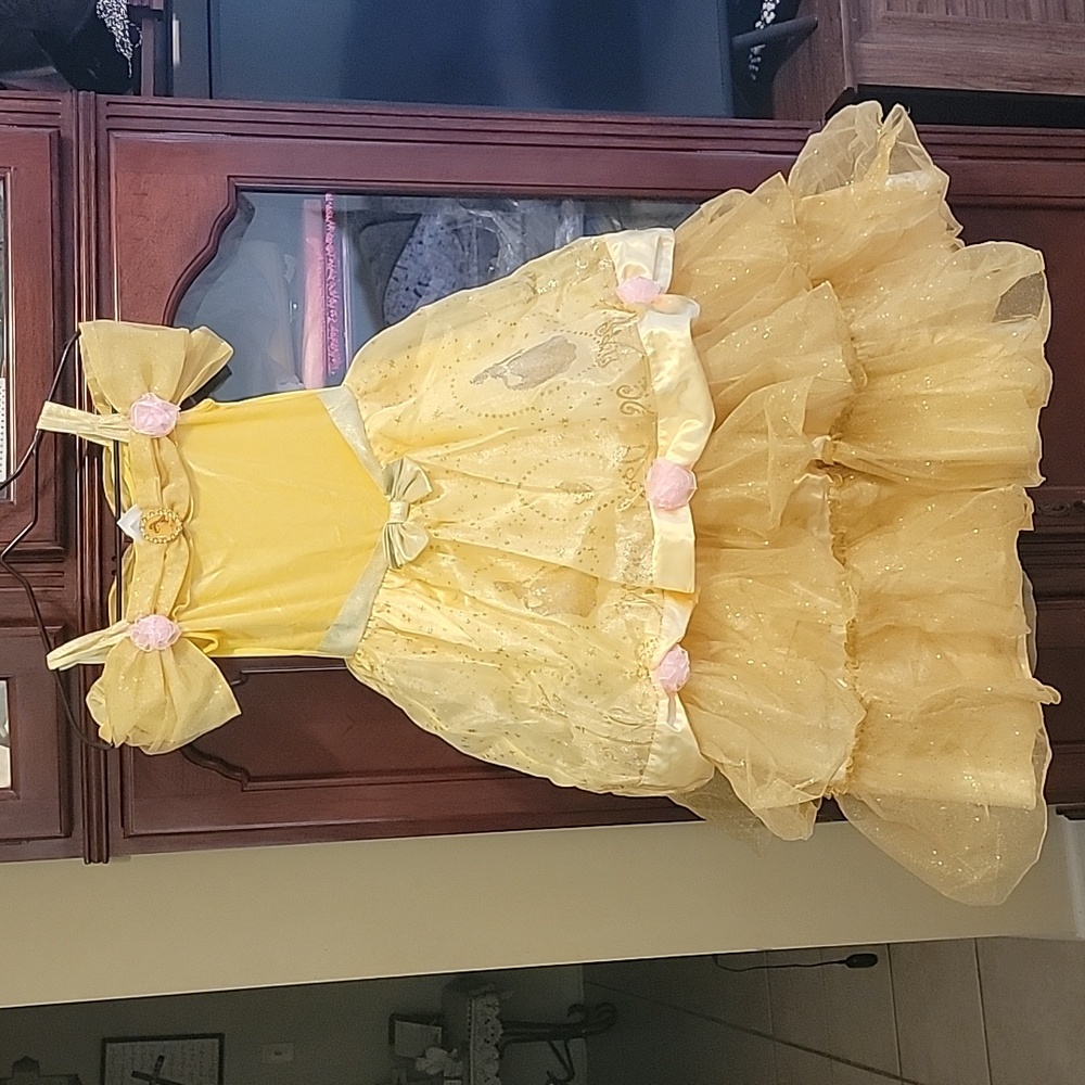 Disney Store the beauty and the beast dress size M (7/8)